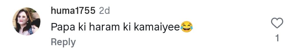 Aymen Saleem Termed Pappa ki Pari After Recent Comments