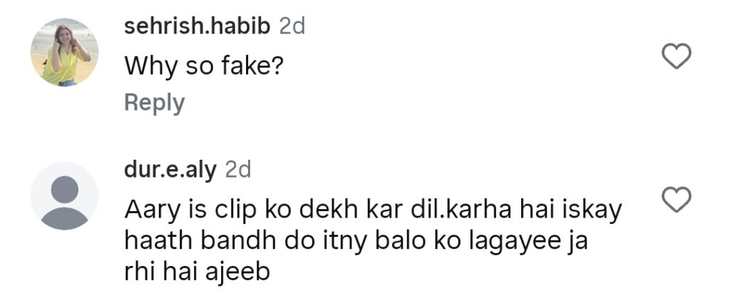 Aymen Saleem Termed Pappa ki Pari After Recent Comments