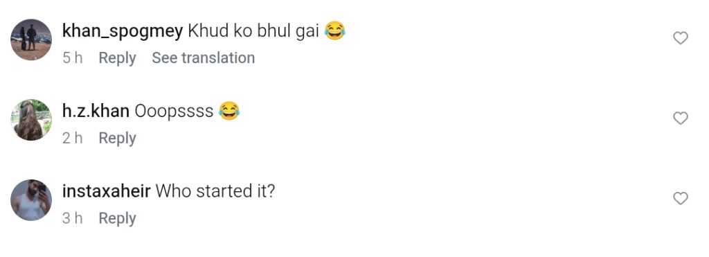 Alizeh Shah Mocks Actresses Getting Short Haircuts Alizeh Shah Mocks Actresses Getting Short Haircuts