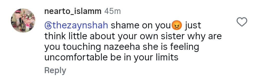 Nazeeha Zainab's Reel with Male Friend Sparks Debate Nazeeha Zainab’s Reel with Male Friend Sparks Debate