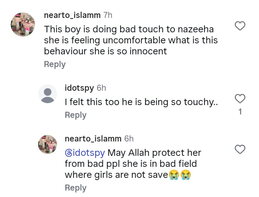 Nazeeha Zainab's Reel with Male Friend Sparks Debate Nazeeha Zainab’s Reel with Male Friend Sparks Debate