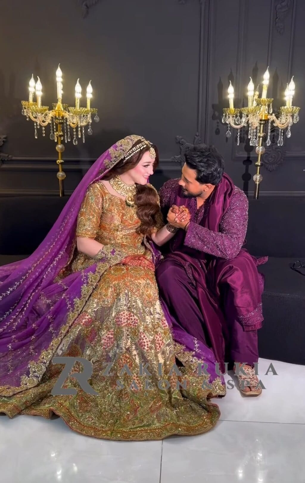 Momina Iqbal Mehndi Photoshoot