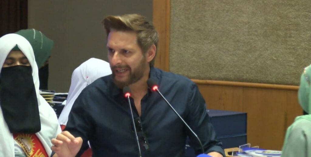 Shahid Afridi Trolled For His Regressive Statement