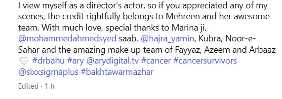 Bakhtawar Mazhar’s Emotional Journey For Cancer Patients In Dr Bahu