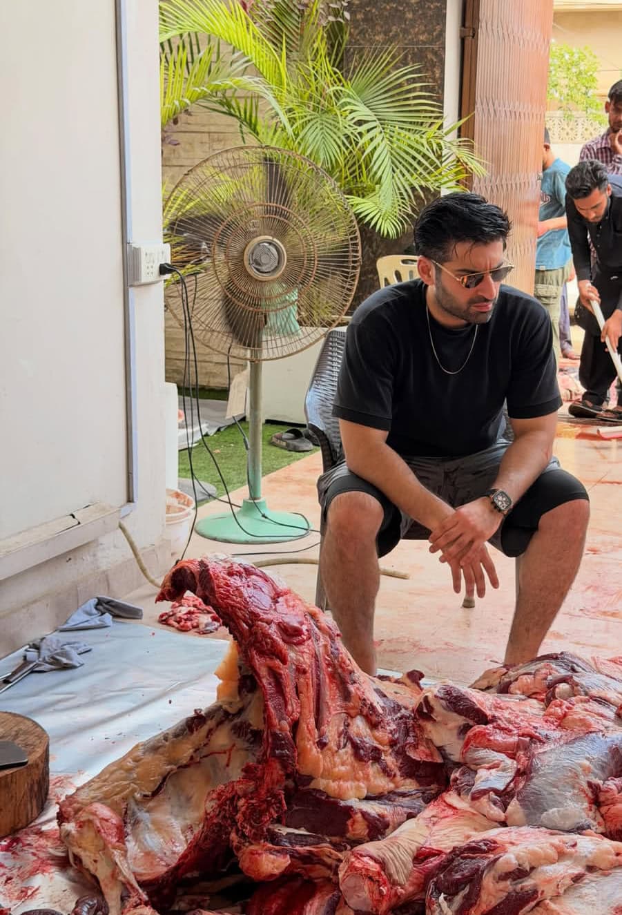 Khaqan Shahnawaz Calls Out Celebrities Flaunting Slaughter Khaqan Shahnawaz Calls Out Celebrities Flaunting Slaughter