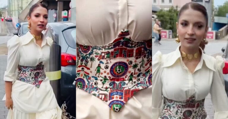 Dananeer Mobeen’s Look From Mera Lyari Promotions Under Scrutiny