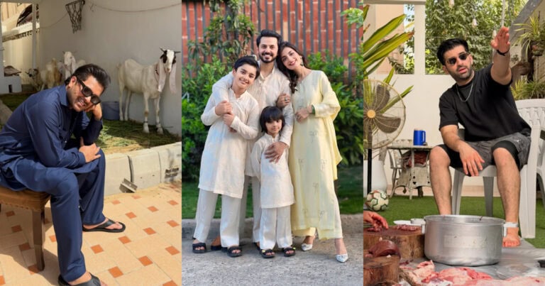 Pakistani Celebrities Eid Ul Adha 2026 – Day 1