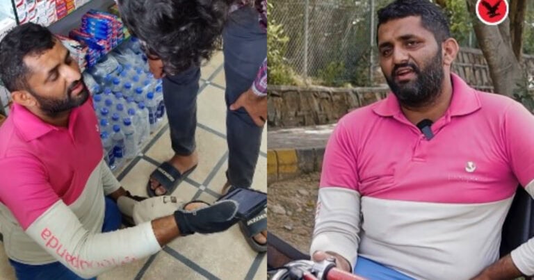 Handicapped Foodpanda Rider’s Inspirational Journey Wins Hearts
