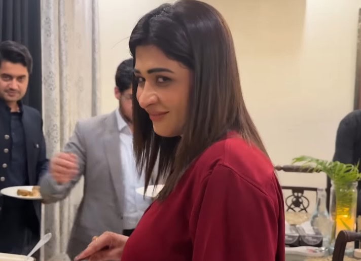 Iqrar Ul Hassan’s Three Wives Get Together With Friends