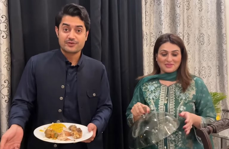 Iqrar Ul Hassan’s Three Wives Get Together With Friends