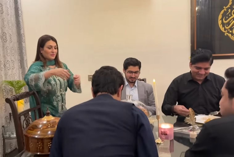 Iqrar Ul Hassan’s Three Wives Get Together With Friends