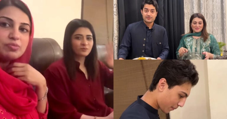 Iqrar Ul Hassan’s Three Wives Get Together With Friends