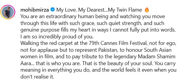 Mohib Mirza Showers Love On Wife Sanam Saeed