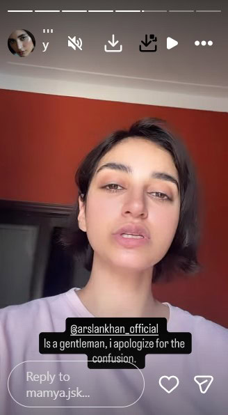 Mamya Shajaffar & Arslan Khan Controversy Takes A New Turn