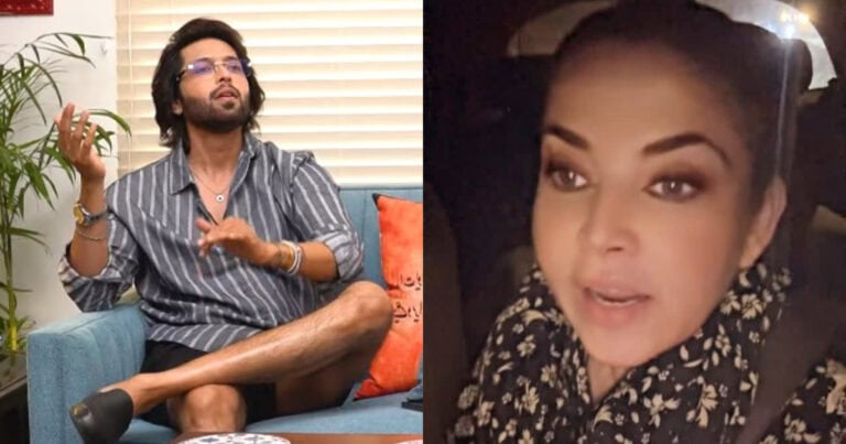 Mishi Khan Takes Fahad Mustafa To Cleaners