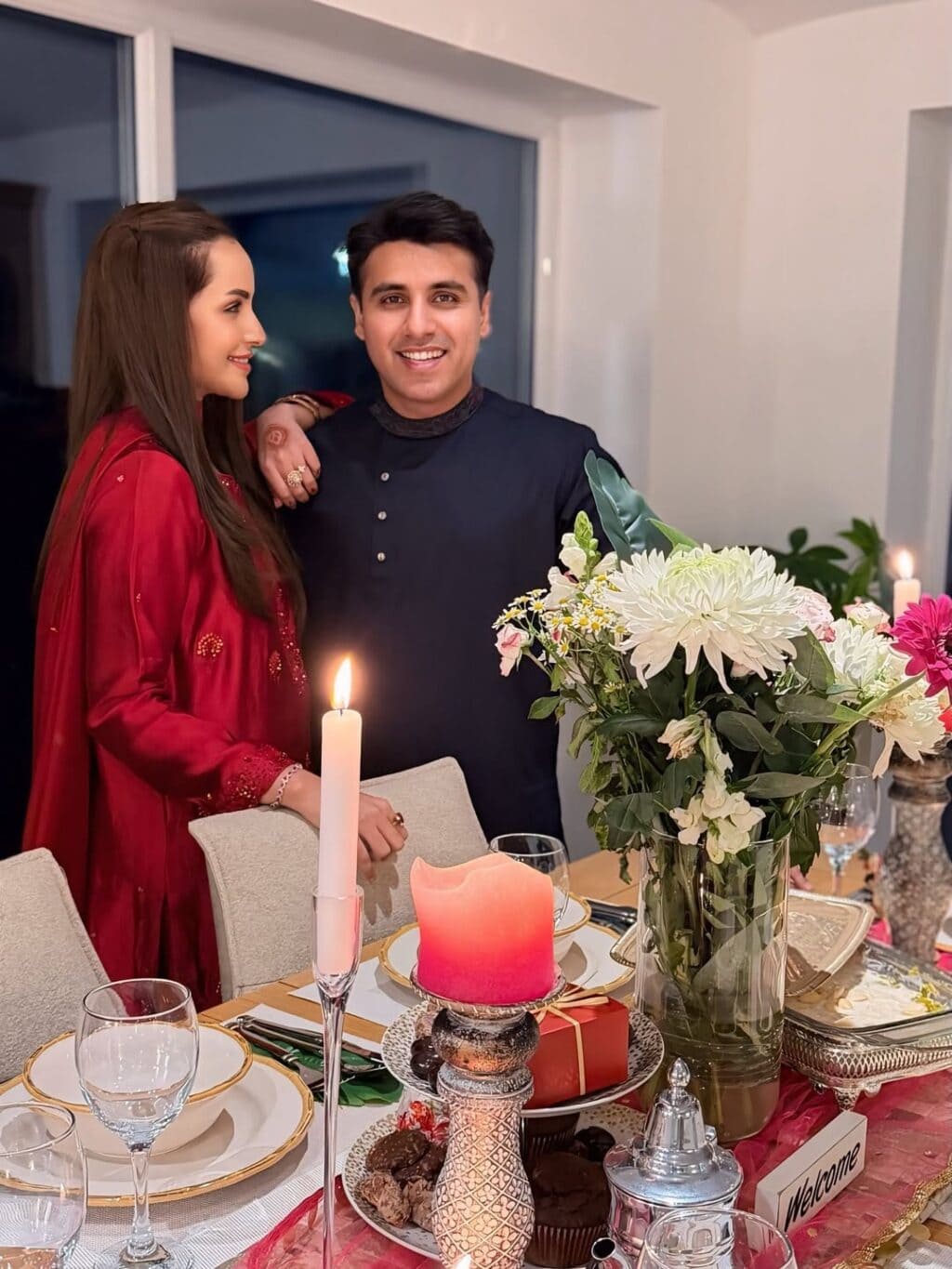 Nimra Khan With New Husband On Eid ul Adha Day 1 Nimra Khan With New Husband On Eid ul Adha Day 1