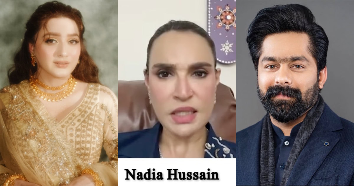 Nadia Hussain Takes Saqib Chadhar To Cleaners Nadia Hussain Takes Saqib Chadhar To Cleaners