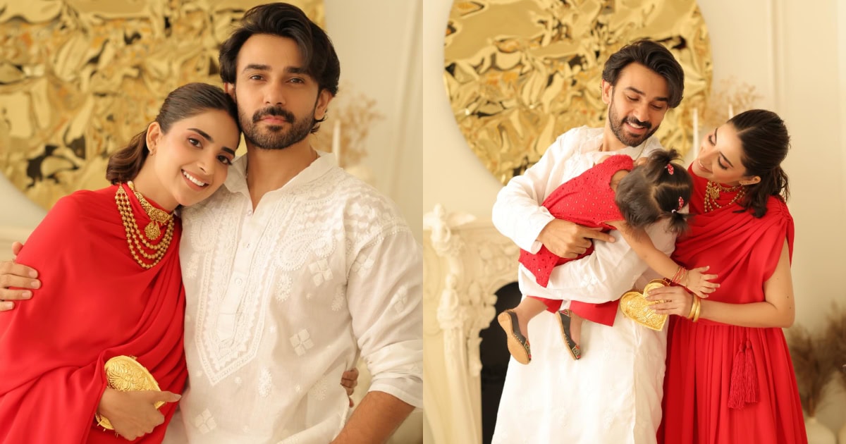 Saboor Aly & Ali Ansari Eid ul Adha 2026 Day 1 Saboor Aly & Ali Ansari Eid ul Adha 2026 Day 1