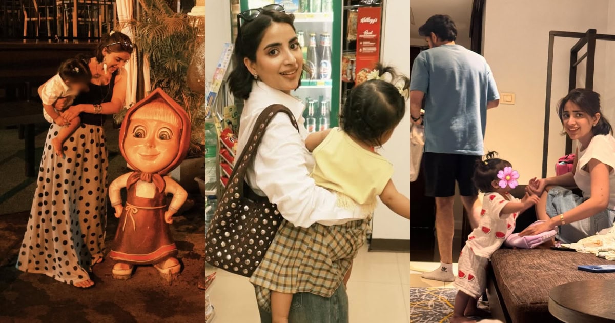 Saboor Aly Shares Beautiful Moments With Daughter