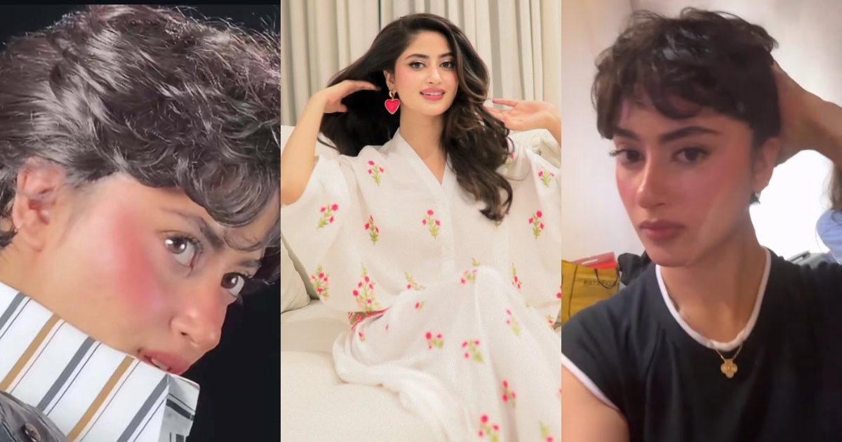 Sajal Aly Cuts Her Hair – Fans Flabbergasted
