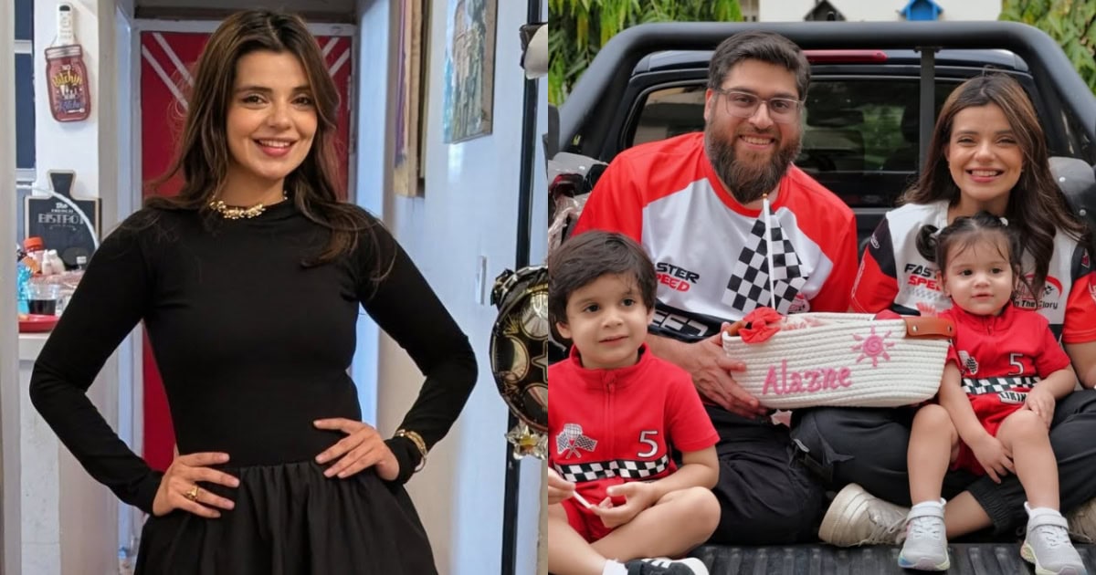 Srha Asgr Introduces Third Child With A Shoot