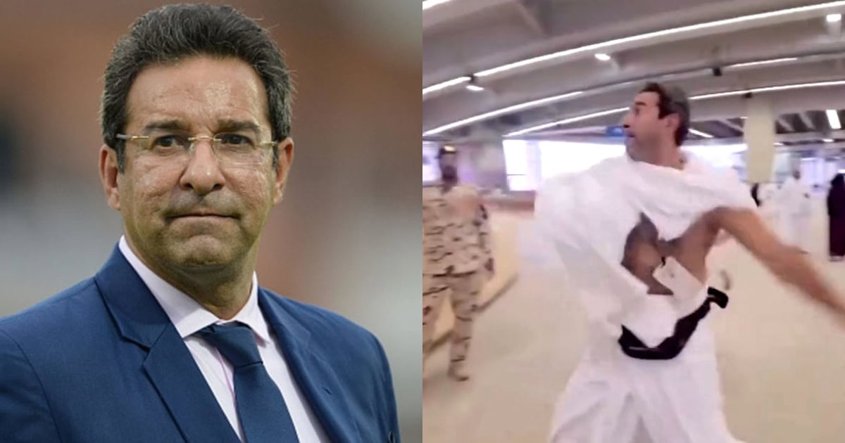 Wasim Akram’s Swinging Rami Jamarat Goes Viral Wasim Akram’s Swinging Rami Jamarat Goes Viral