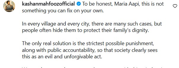 Maria B’s Plan For Parents To Protect Children