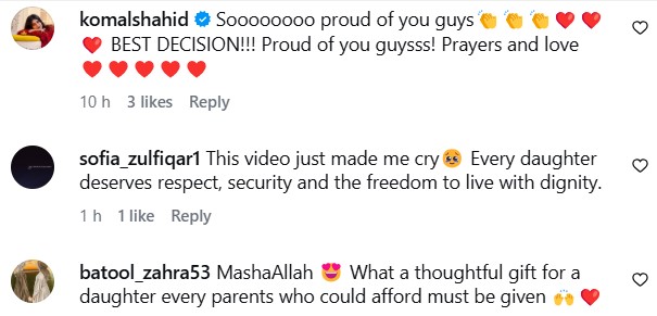 Tiktokers Dr Madiha & MJ Ahsan Lavish Gift For Baby Daughter