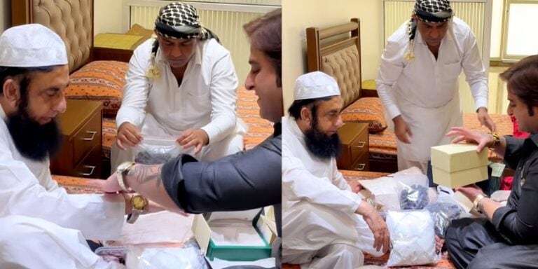 Maulana Tariq Jamil & Kashif Zameer’s Meeting Video Gets Backlash