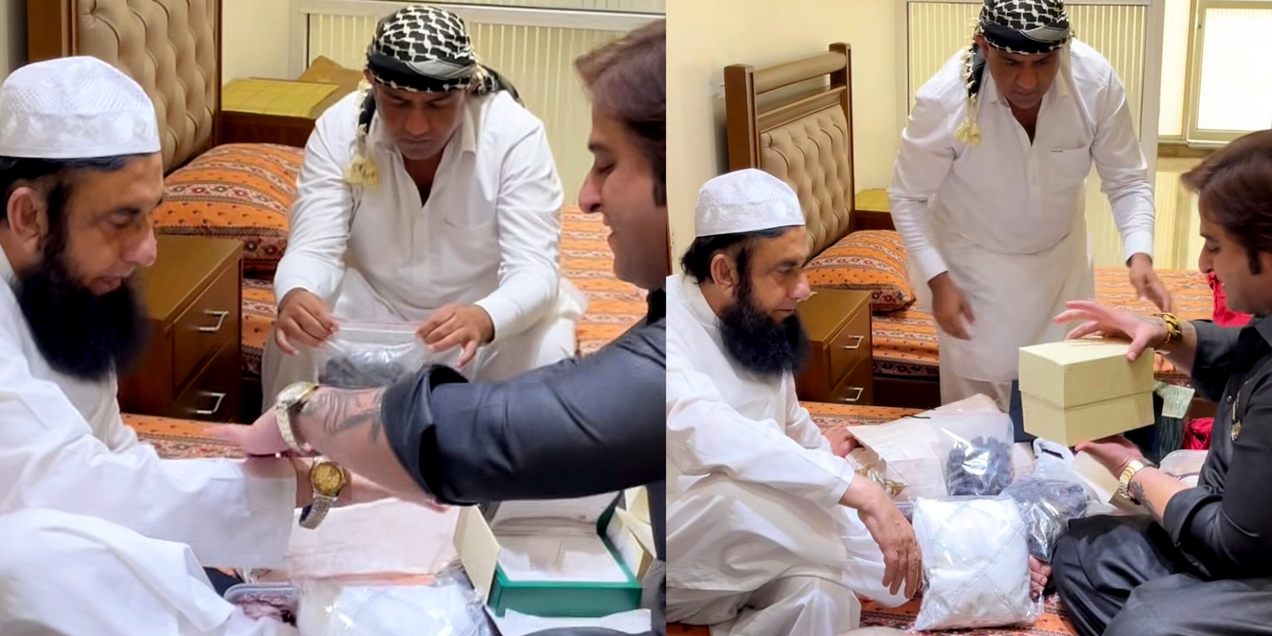 Maulana Tariq Jamil & Kashif Zameer’s Meeting Video Gets Backlash