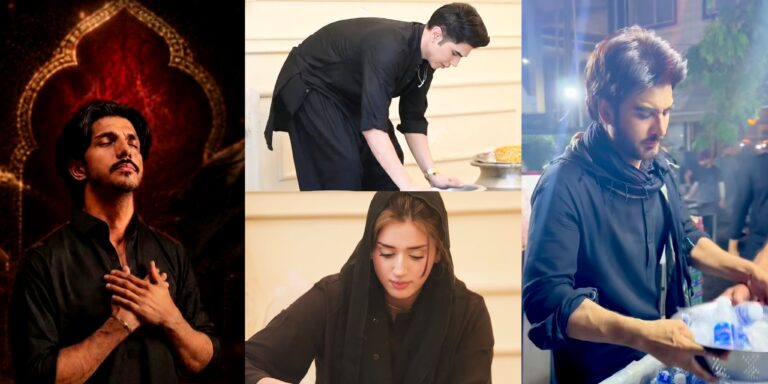 Pakistani Celebrities Observing Muharram Rituals