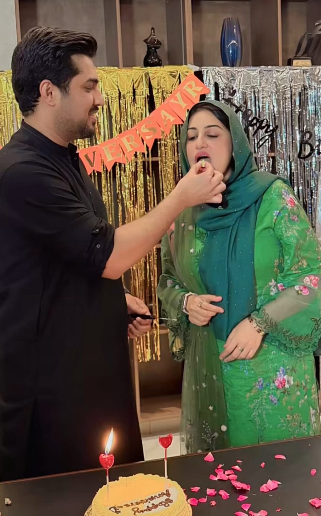 Iqrar ul Hassan Celebrates 14th Wedding Anniversary with Farah Yousaf