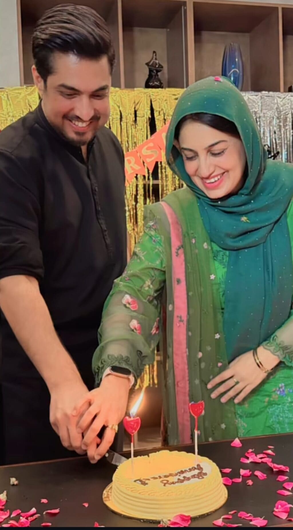 Iqrar ul Hassan Celebrates 14th Wedding Anniversary with Farah Yousaf