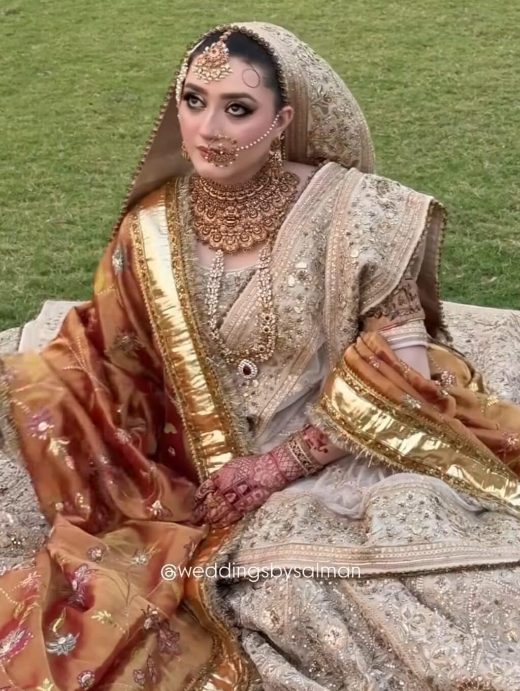 Momina Iqbal & Hamza Habib Nikah Photoshoot