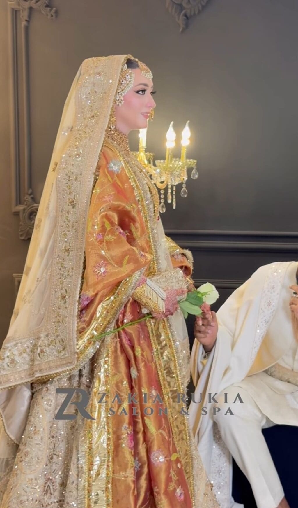 Momina Iqbal & Hamza Habib Nikah Photoshoot