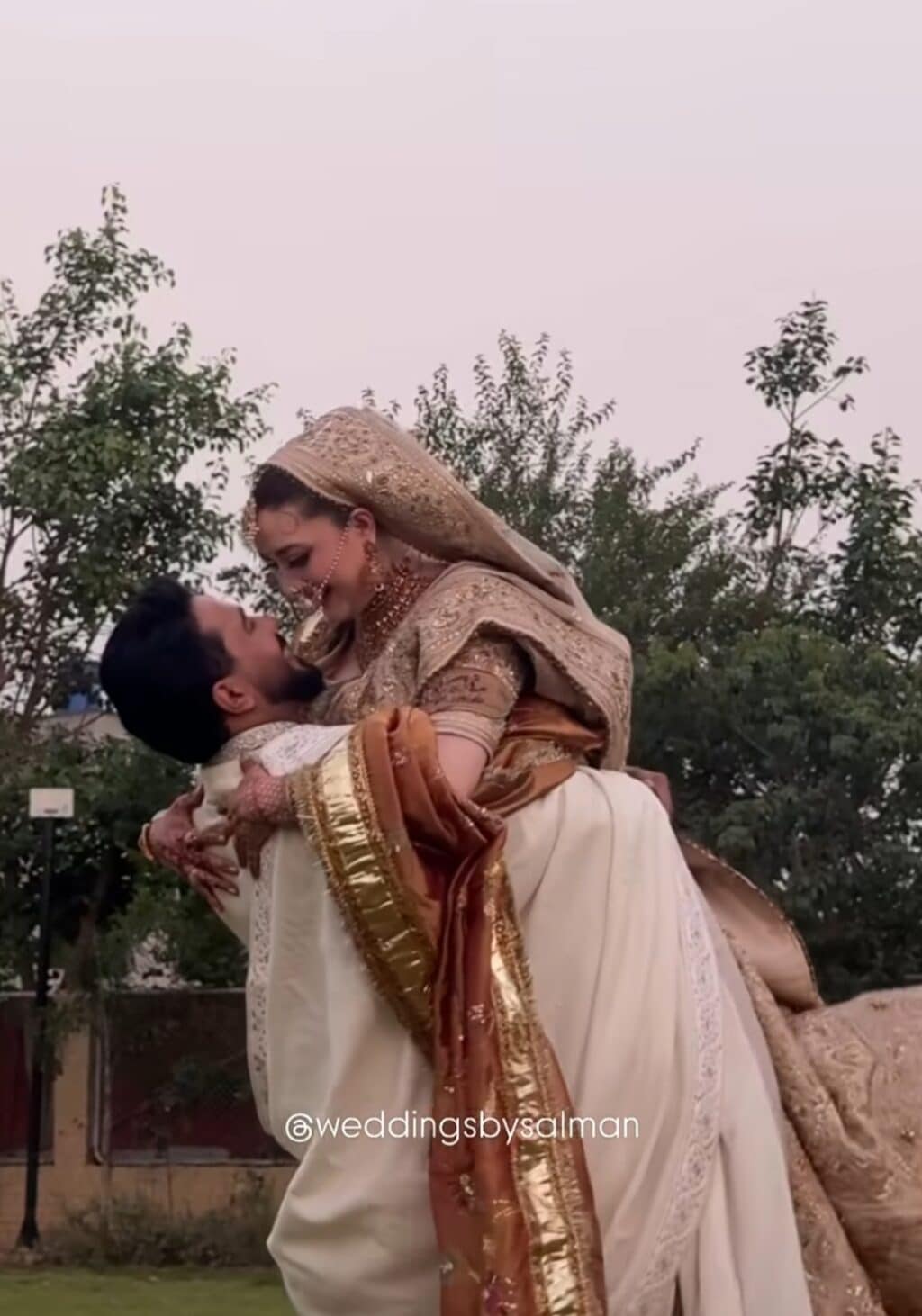 Momina Iqbal & Hamza Habib Nikah Photoshoot