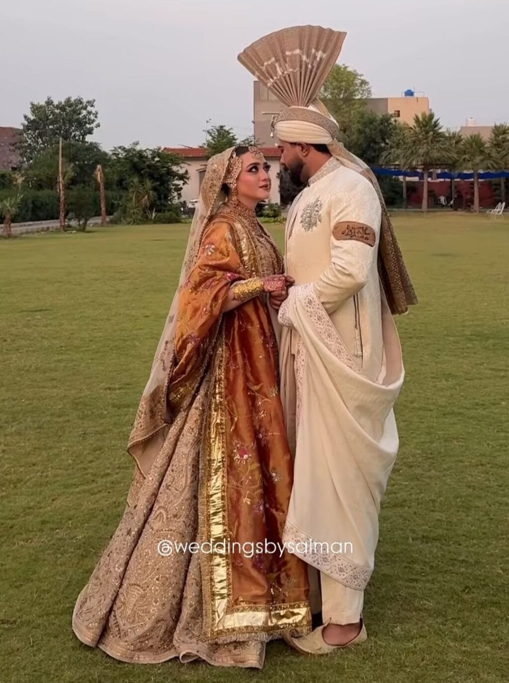 Momina Iqbal & Hamza Habib Nikah Photoshoot