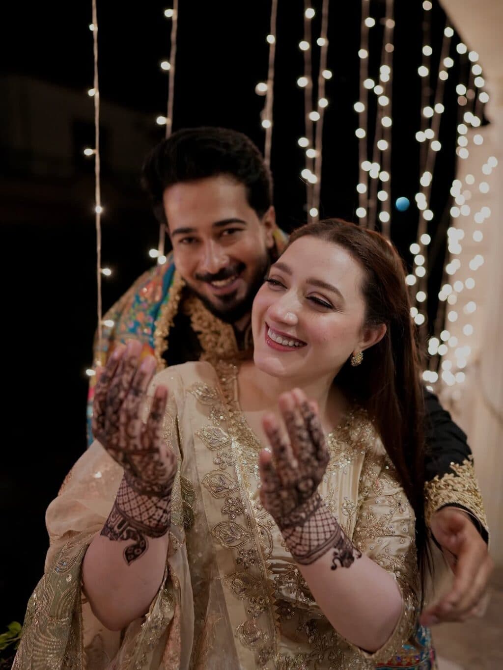 Momina Iqbal HD Pictures from Mehndi Lagai Event