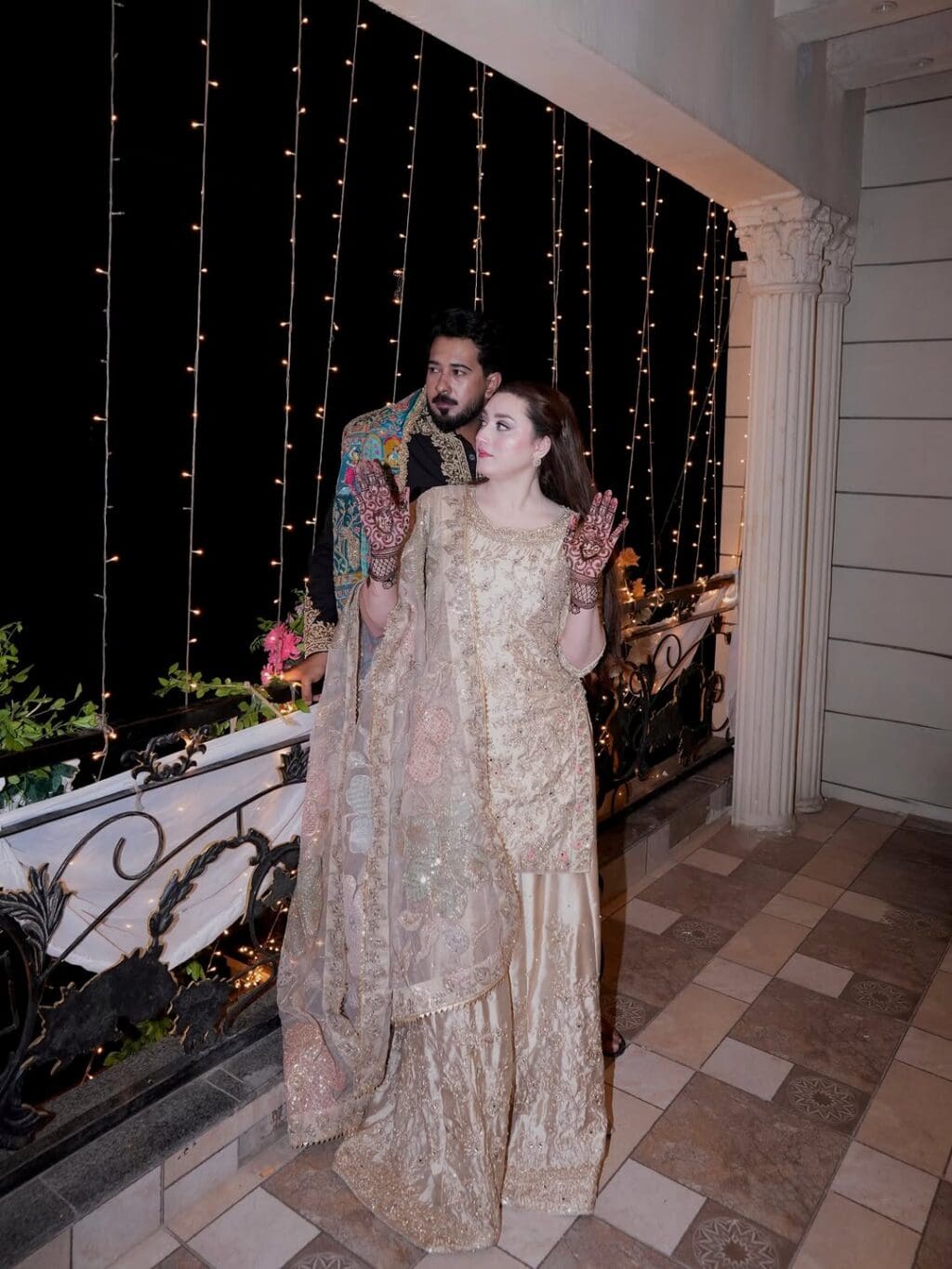 Momina Iqbal HD Pictures from Mehndi Lagai Event