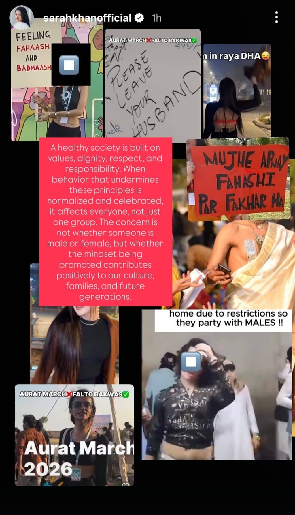Sarah Khan Speaks Against Feminist Agenda & True Meaning of Feminism