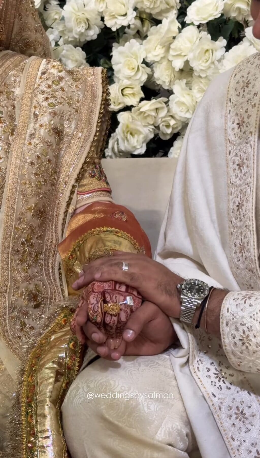 Momina Iqbal & Hamza Habib Nikah Photoshoot