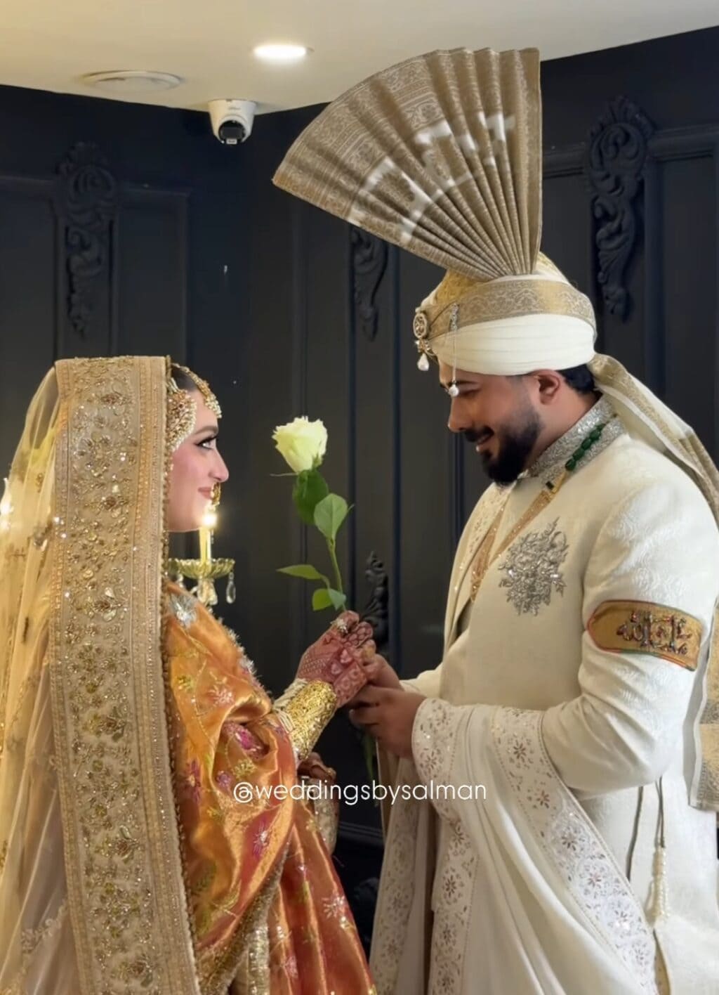 Momina Iqbal & Hamza Habib Nikah Photoshoot