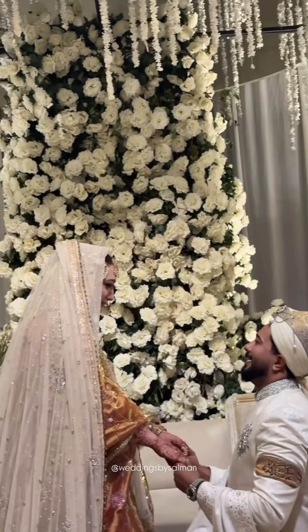 Momina Iqbal & Hamza Habib Nikah Photoshoot