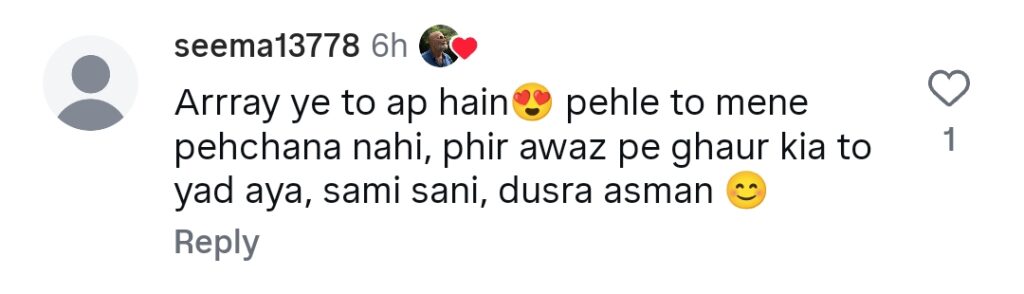 Aanch Fame Sami Sani’s Recent Appearance Surprises Fans