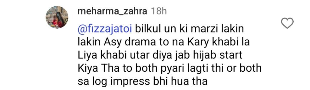 Syeda Aliza Sultan Criticized for Removing Hijab Syeda Aliza Sultan Criticized for Removing Hijab