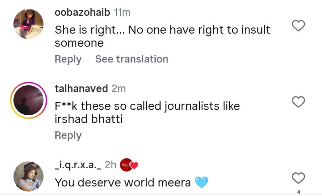 Meera Gets Upset After Being Insulted By Reporter