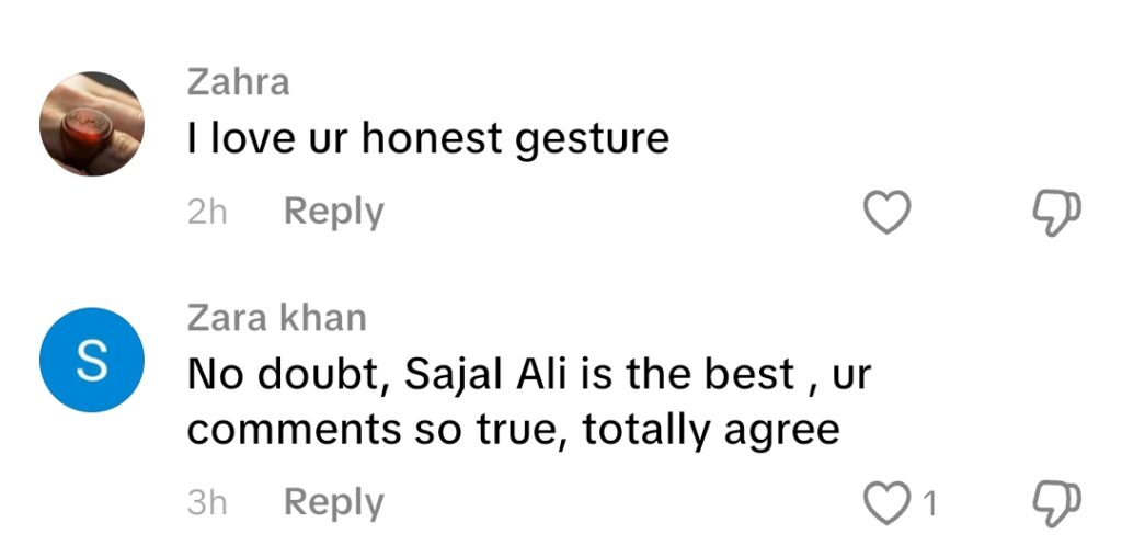 Mishi Khan in Awe of Sajal Aly's Zanjeerain Performance Mishi Khan in Awe of Sajal Aly’s Zanjeerain Performance