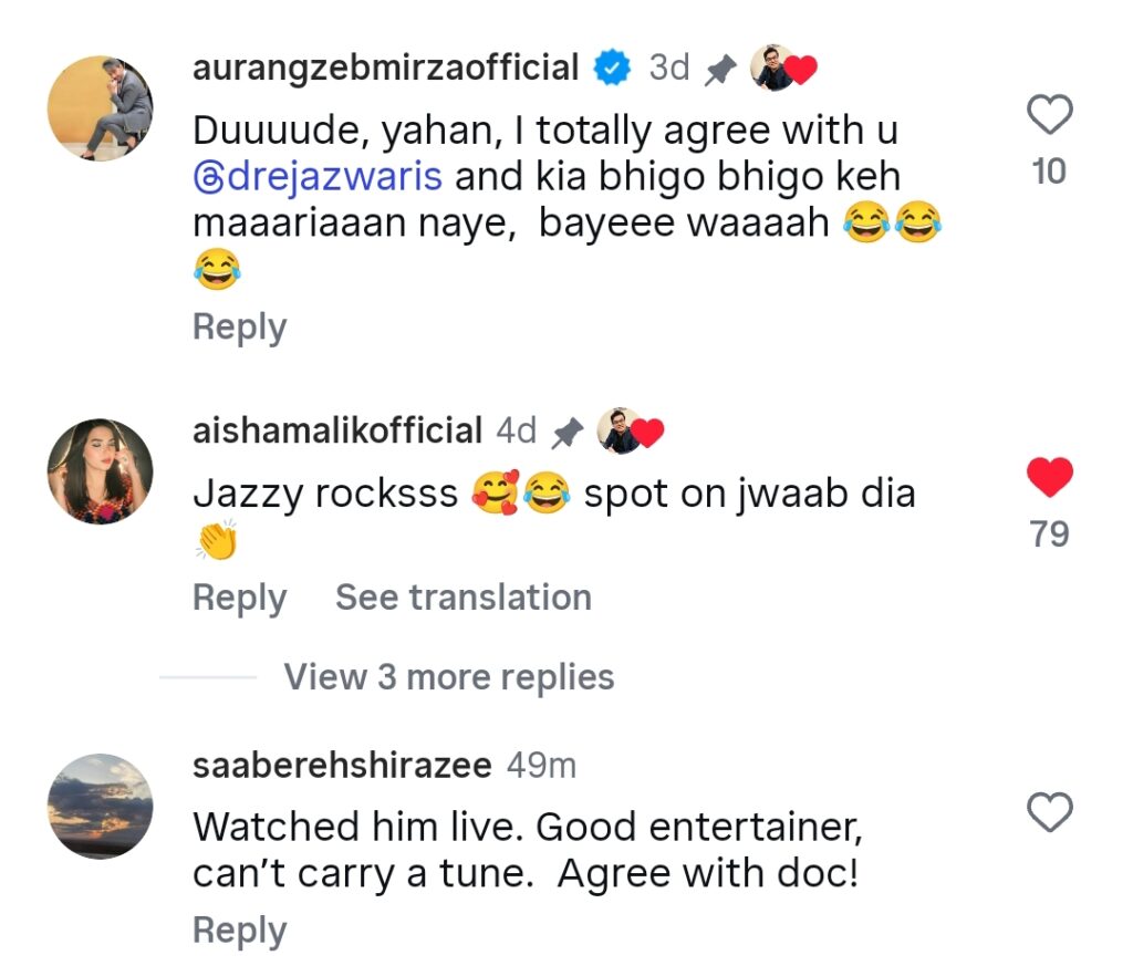 Asim Azhar Responds to Criticism Involving Rajab Butt