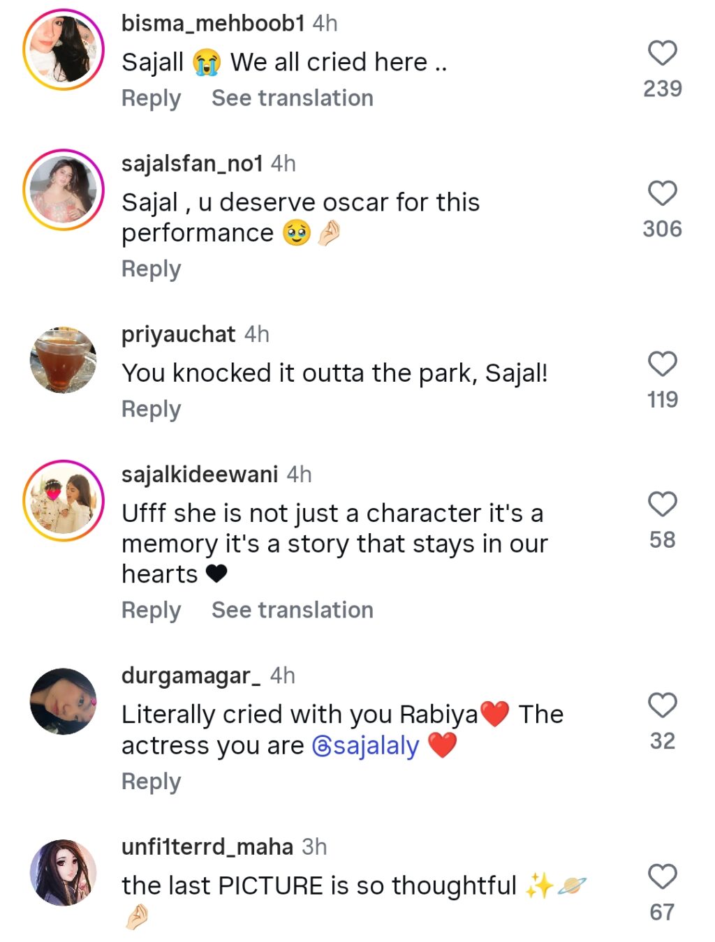 Sajal Aly Shares Gratitude Post On Zanjeerain Acclaim Sajal Aly Shares Gratitude Post On Zanjeerain Acclaim