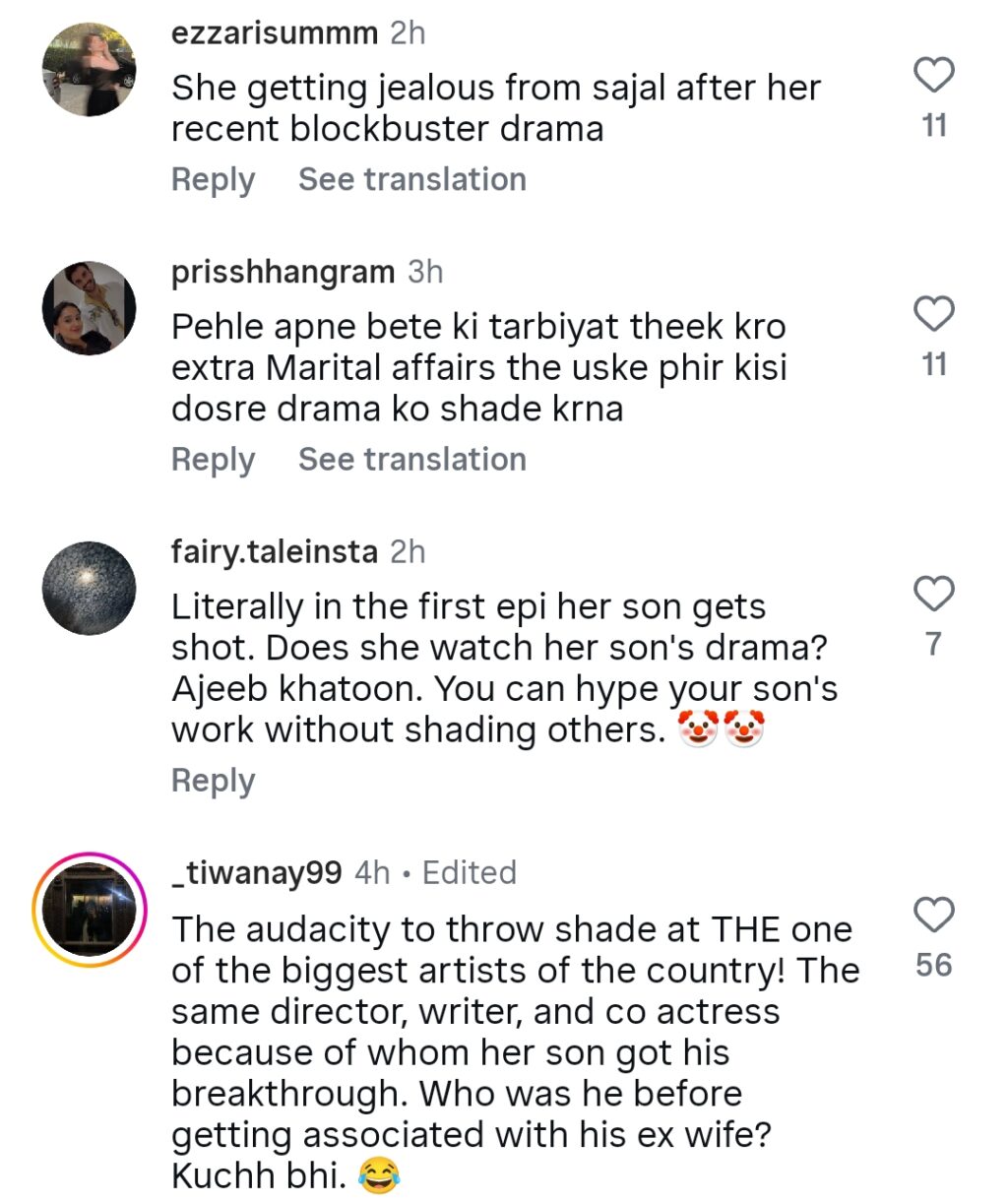 Ahad Raza Mir's Mother Takes A Dig At Zanjeerain Ahad Raza Mir’s Mother Takes A Dig At Zanjeerain